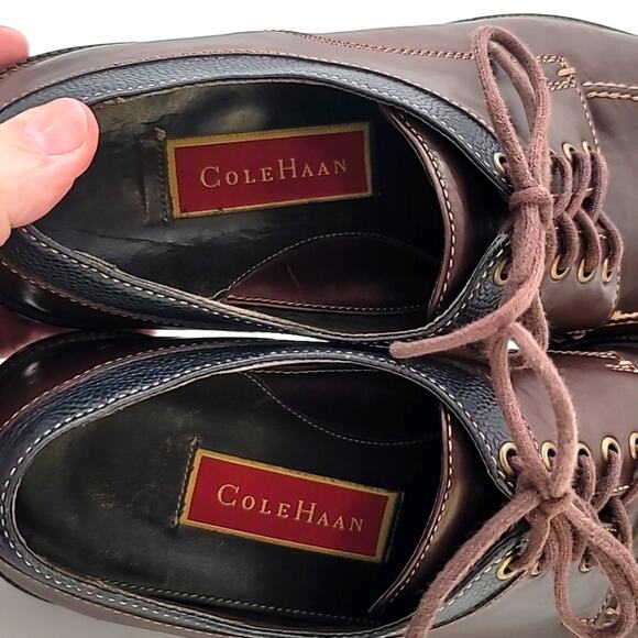 COLE HAAN RARE sz10 Country GOISER NORWEGIAN Split Toe Derby Oxford main image 4